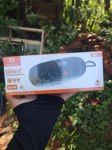 Promoção pra hj caixinha de som H'maston AM-10 16w originais 