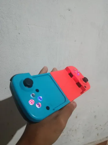 Controle Bluetooth Telescópico para Celular - Estilo Nintendo Switch