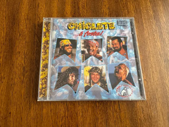 CD original - Chiclete com Banana - É Festa - Colecionador