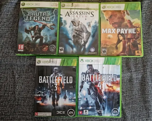 Vendo ou Troco Jogos de Xbox 360 Originais