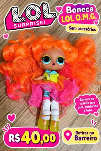 Boneca lol surprise OMG