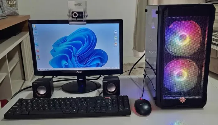 Computador Completo Intel Quad Core | 6GB RAM | SSD | Monitor + Periféricos (Pronto para U