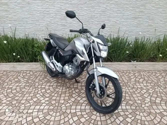 HONDA CG 160 FAN 2023 PRATA | FLEX | ENTRADA BAIXA + PARCELAS ?
