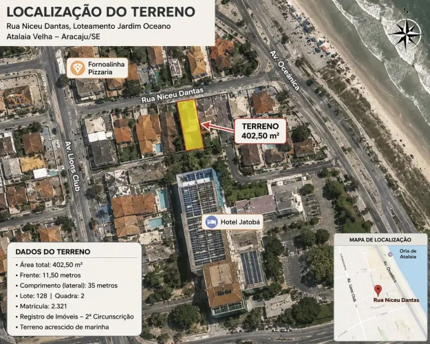 Terreno Atalaia Aracaju