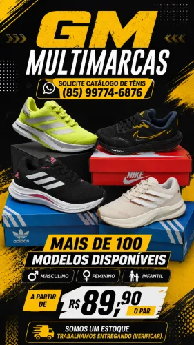 Tênis a Partir de R$ 89,90