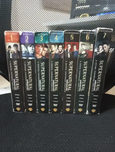 Box supernatural (Sobrenatural) 1° a 7° temporada