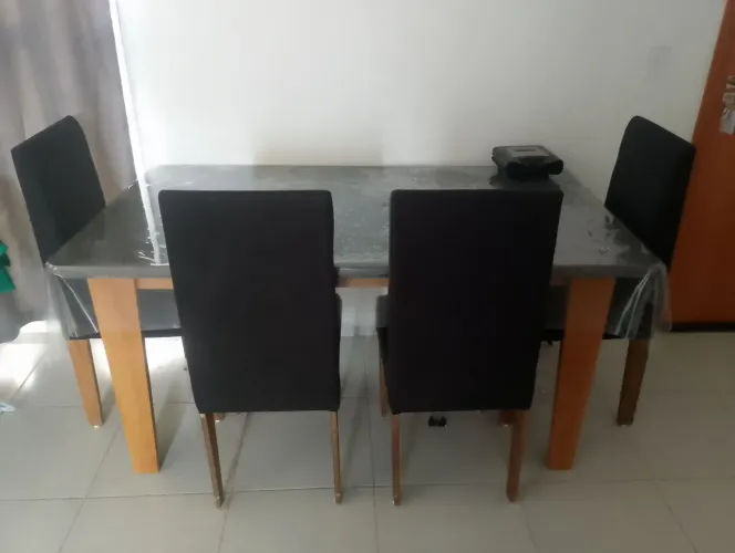 Mesa de Jantar Vidro 