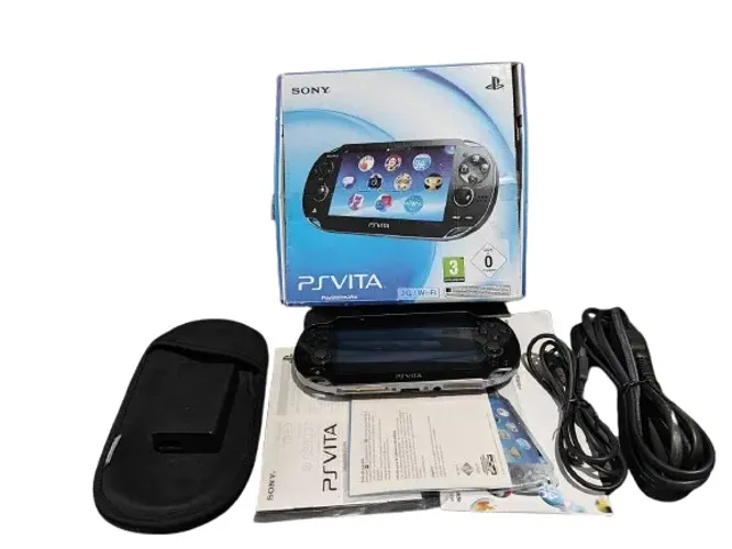 Ps Vita Na Caixa Completo + Cartão