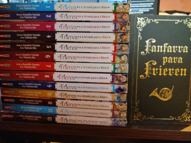 Coleção manga frieren 1 ao 13 + brinde