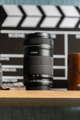 Lente Canon 55-250 STM