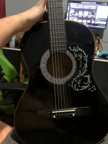 Violão Castelo G1 Clássico 3/4 (Preto)