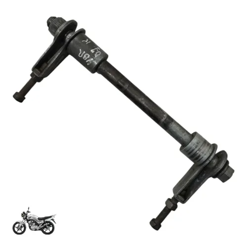 Eixo da roda traseira YBR 125 2000 a 2007