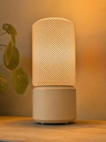 Luminária Decorativa Impressa em 3D - Design Moderno e Iluminação Aconchegante