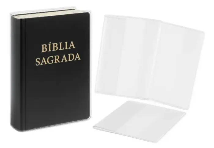 2 Capas Protetoras transparente para bíblia ( medidas na descrição)