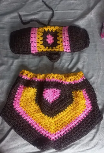 Conjunto de Crochê