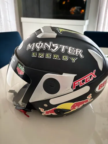 Capacete Zeus ZS-202FD Premium Customizado - Pouco Uso TAM 60