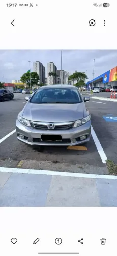 Honda Civic Sedan LXR 2.0 Flexone 16V Aut. 4P 2014