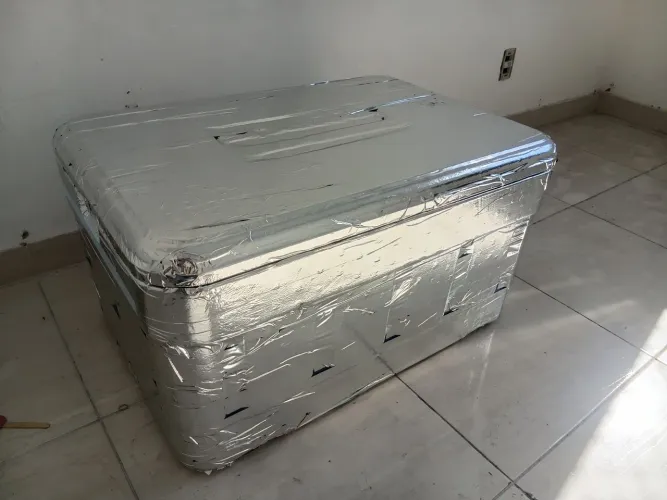Caixa de Isopor Laminada 100 Litros