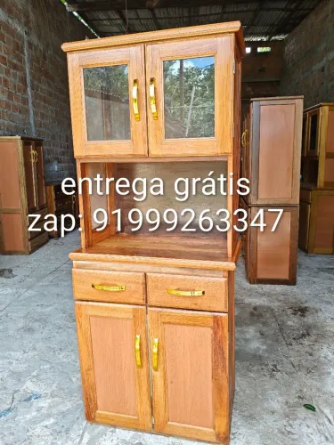 Armário de madeira novo frete grátis 