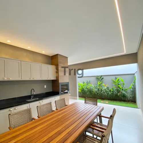 Portal do Sol Garden - Casa 4 Suítes com Piscina - Condomínio Fechado | Goiânia