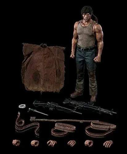 Rambo 1/6 Threezero First Blood Sylvester Stallone Action Figure