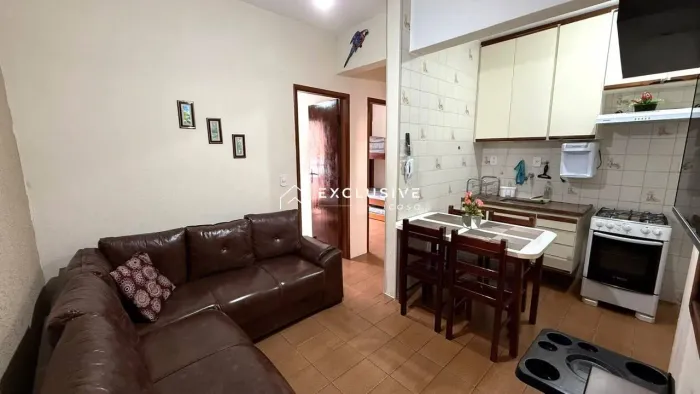 Apartamento no Itaguá a poucos metros das Praias do Tenório e Grande Ubatuba