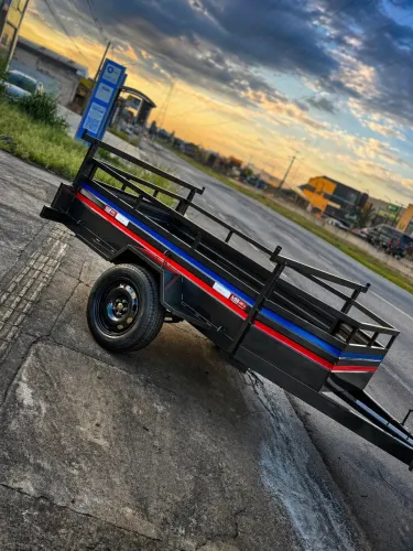 Carreta 1 Eixo Reforçada 2,50m - Chassi 100x40 | Nova Direto de Fábrica