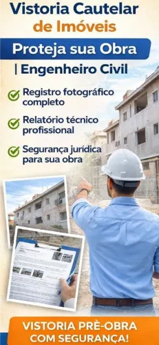 Vistoria Cautelar de Imóveis - Proteja sua Obra | Engenheiro Civil