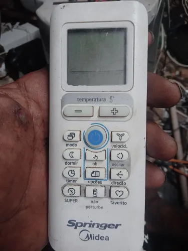Controle para ar condicionado