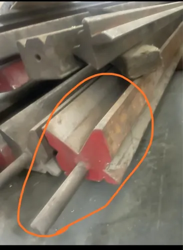 Ferramenta prisma Dobradeira 3 mts para 1/2 polegadas