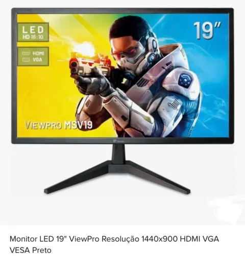 Vendo monitor semi novo