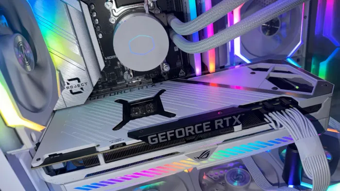 Placa de Vídeo ASUS ROGSTRIX RTX 3070 OC 8GG - White Edition