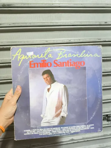 LP Emílio Santiago "Aquarela Brasileira"