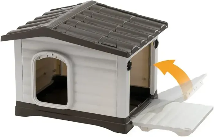 Casinha Cachorro Duas Portas Desmontável - Fesplast