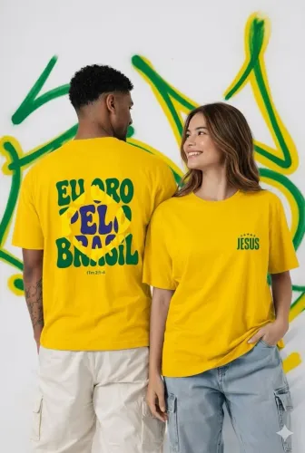 Camiseta Cristã Brasil