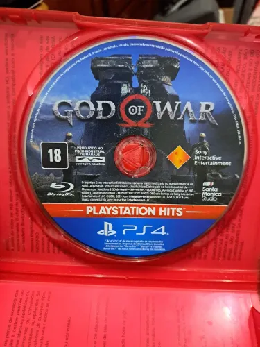 3 jogos de ps4 mídias físicas god of war, batman e anthem