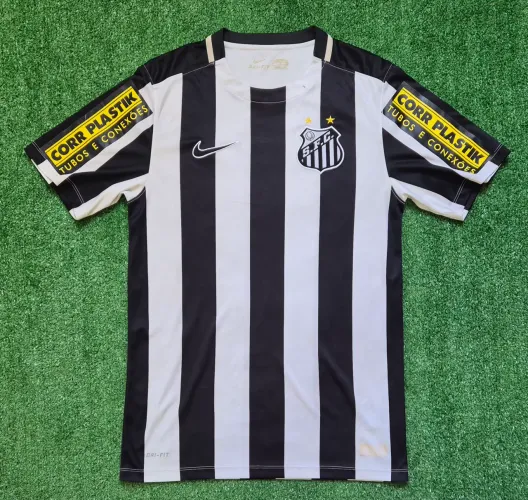 Camisa Santos listrada nike 2015 - Tamanho P.