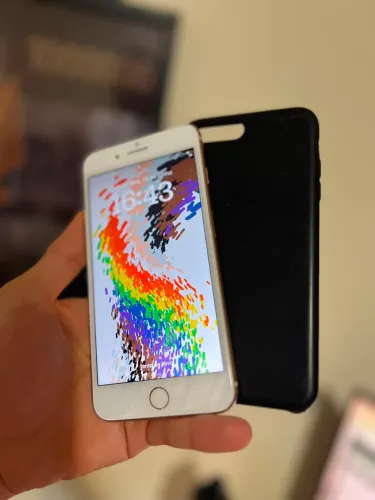 iPhone 8 Plus 128GB Gold Rose - Impecável 