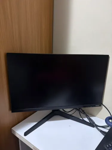 Monitor Gamer Samsung 24" FHD 75Hz HDMI VGA Freesync Preto Série T350