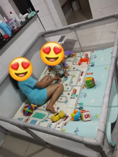 Cercado Grade Tela De Proteção Portão Bebe Infantil Criança