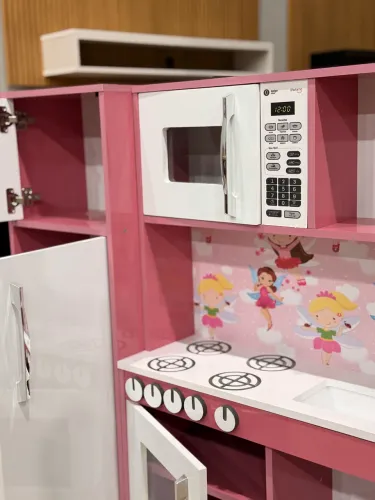 Cozinha infantil brinquedo faz de conta a pronta entrega montado e com nf