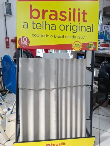 TELHA BRASILIT FRIBROTEX E ONDINA 13,30R$ PAGAMENTO SOMENTE À VISTA