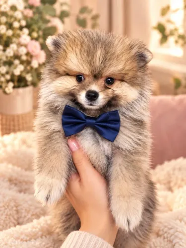 Spitz alemão ( lulu da pomerania)