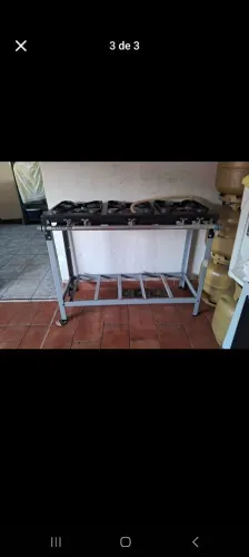 Fogão industrial Metalmaq Baixa Pressão