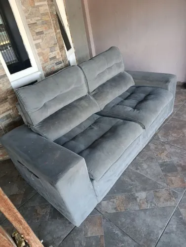 Sofá retrátil 2 lugares