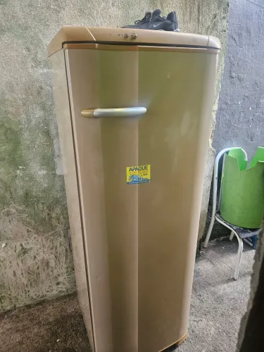 Geladeira Electrolux 1 Porta Antiga Bege (Funcionando)<br>