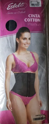Cinta feminina Esbelt cotton premium, ótimo estado, praticamente sem uso!