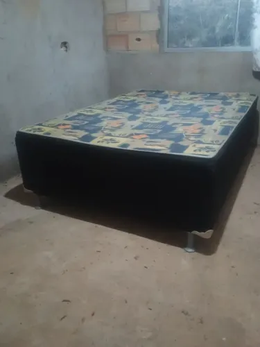 Cama box casal acoplada