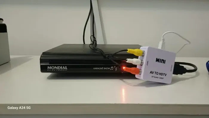 DVD Mondial D20 + Conversor HDMI