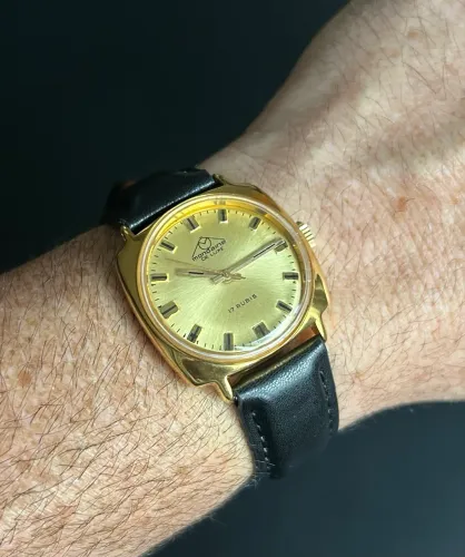 Relógio Mondaine de Luxe mecânico suíço